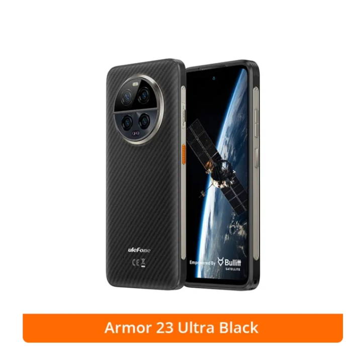 Ulefone Armor 23 Ultra 5G Rugged Phone,Satellite Message ,120W Smartphone,64MP Night Camera, 24+512GB NFC Phone